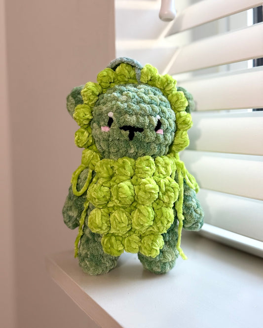 Green Grapes Bear Plushie